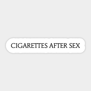 cigarettes band Sticker